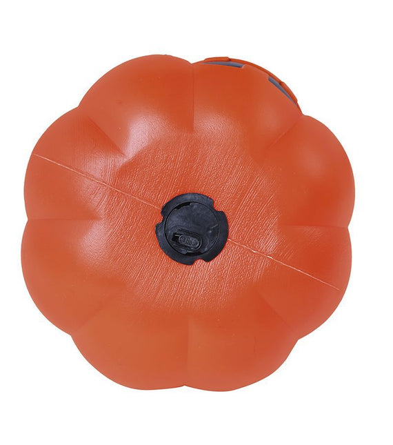 Halloweenowa dynia ze światełkiem 15 cm
