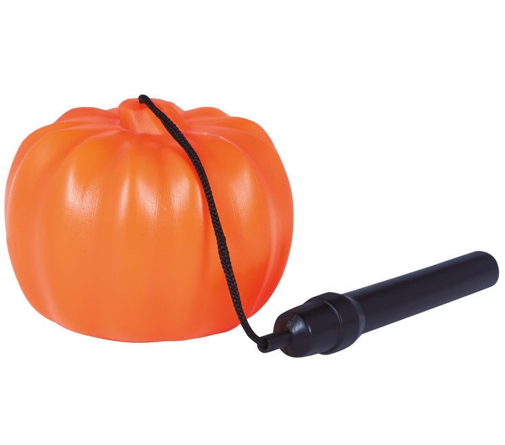 Halloweenowa latarnia dyniowa ze światłem 10 cm