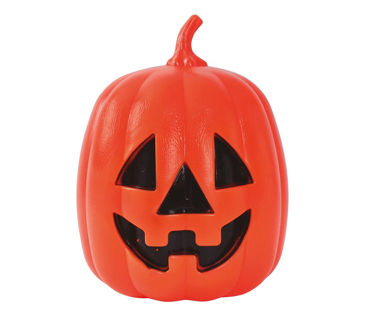 Halloweenowa dynia ze światłem 27 cm