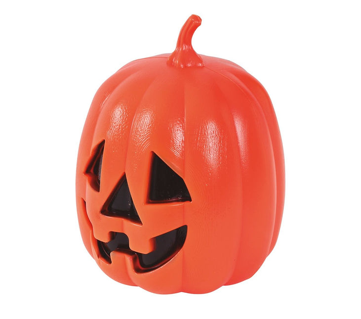 Halloweenowa dynia ze światłem 27 cm