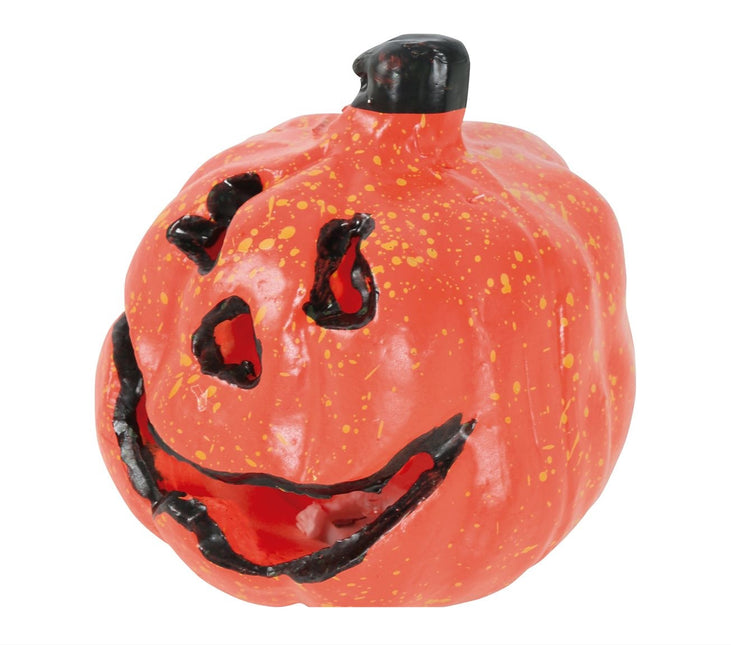 Dynia Halloween Deluxe z lampką 15 cm