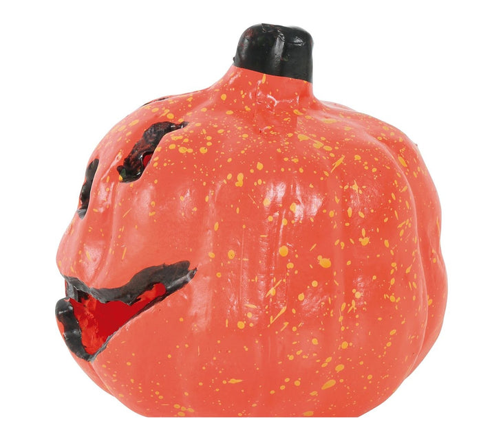 Dynia Halloween Deluxe z lampką 15 cm