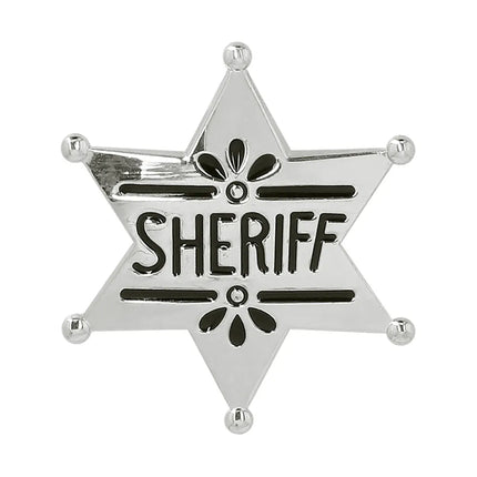 Metalowa plakietka „Sheriff”