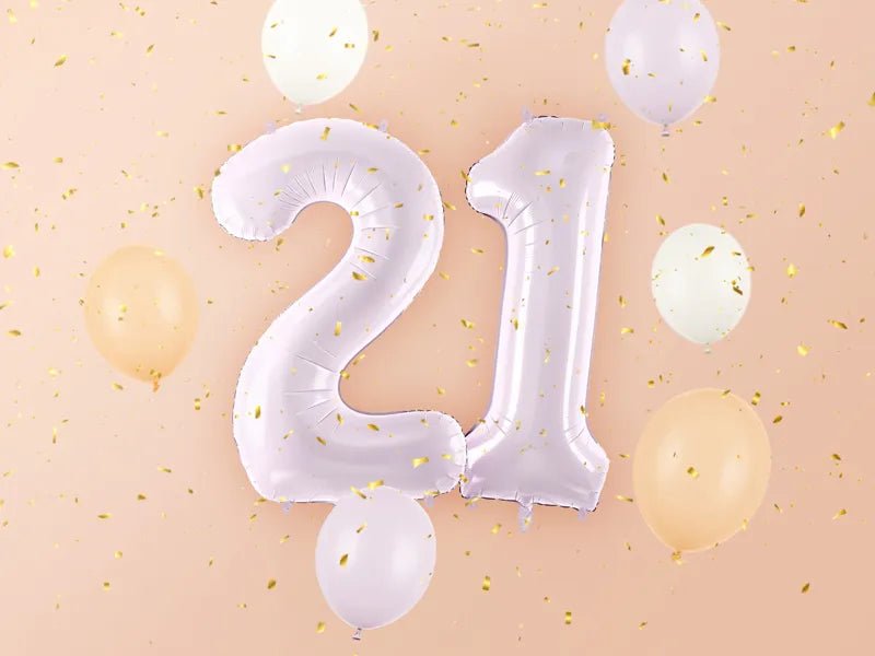 2 Jaar Cijfer Ballon Paars Leeg 72cm van Partydeco koop je bij Partywinkel