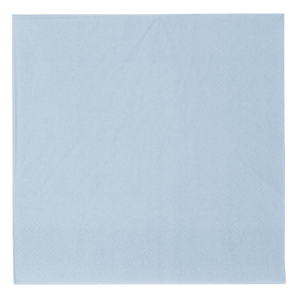 20 servetten 3laags 33x33cm blauw van Riethmueller koop je bij Partywinkel