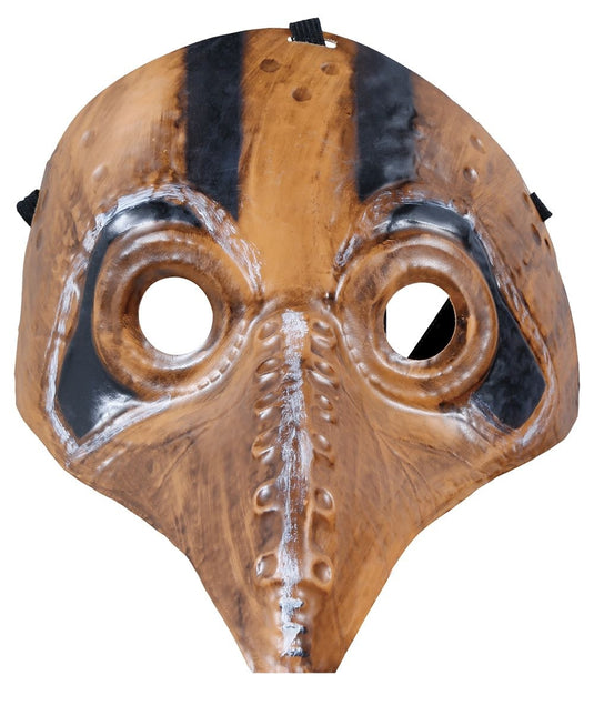 Brązowa maska na Halloween