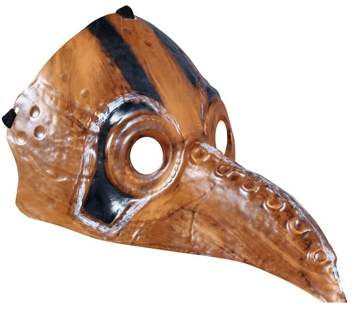 Brązowa maska na Halloween