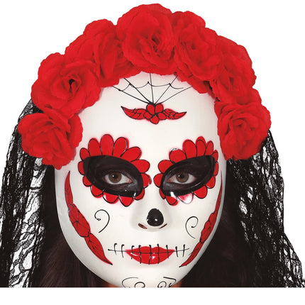 Chusta maska Dia De Los Muertos
