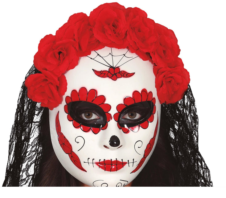 Chusta maska Dia De Los Muertos