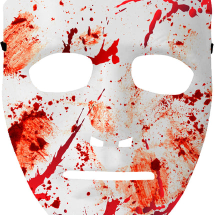 Maska na Halloween Biała Krwawa