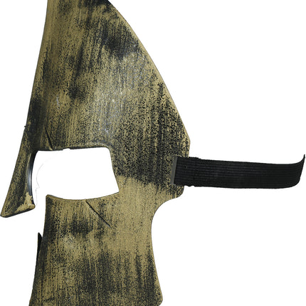 Maska gladiatora złoto-srebrna