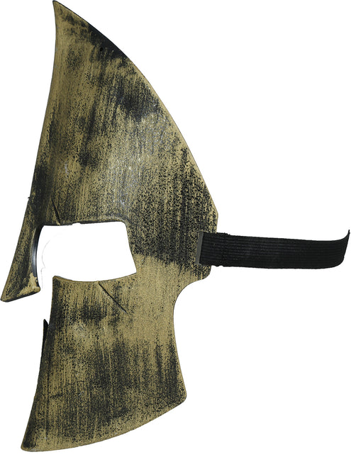 Maska gladiatora złoto-srebrna