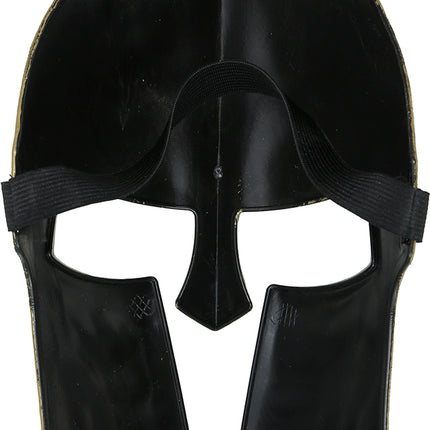 Maska gladiatora złoto-srebrna