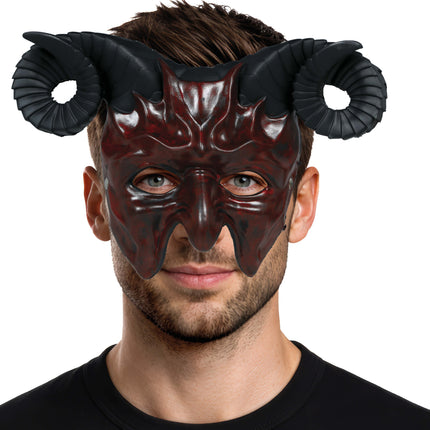 Maska na Halloween „Półdiabeł”