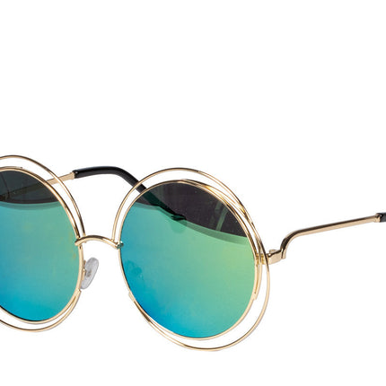 Okulary festiwalowe Zielony Niebieski