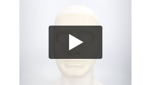 Maska mima Teatr biały