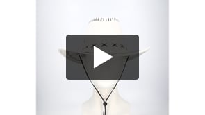 Kapelusz kowbojski Savannah biały