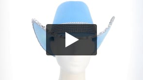 Kapelusz kowbojski Spark jasnoniebieski