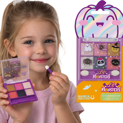 Paleta do makijażu na Halloween – fioletowa dla dzieci