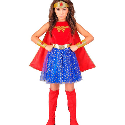 Wonder Girl Red Blue