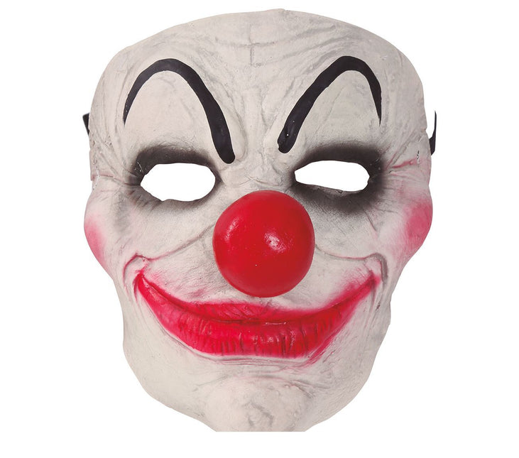 Półmaska klauna na Halloween