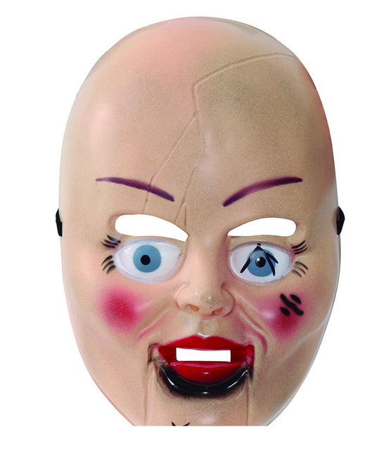 Maska lalki na Halloween