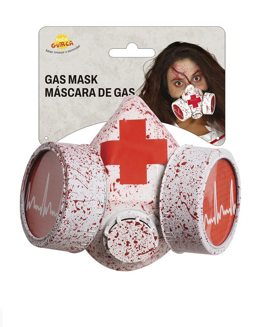Maska przeciwgazowa na Halloween