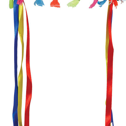 Wielokolorowy pióropusz z piór