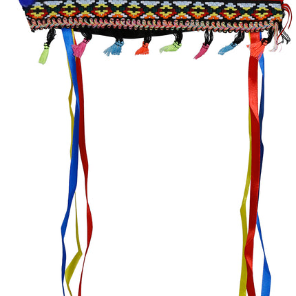 Wielokolorowy pióropusz z piór