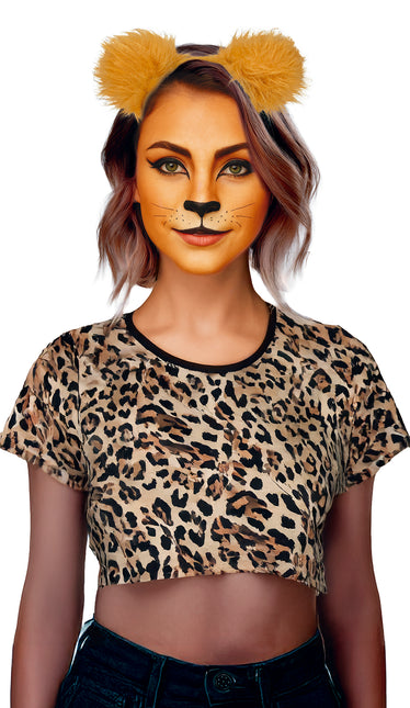 Opaska z lwem pomarańczowa