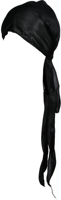 Czarna bandana poliestrowa