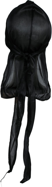 Czarna bandana poliestrowa