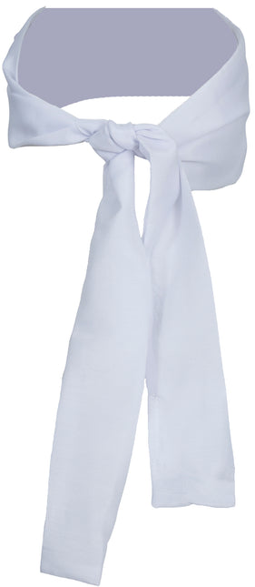 Opaska do karate biało-czerwona