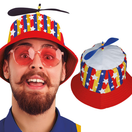 Kolorowa czapka z daszkiem