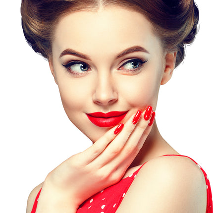 Opaska na głowę z metalowymi sercami