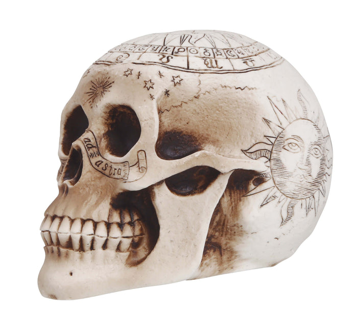 Dekoracja stołu na Halloween Czaszka 20 cm
