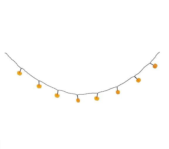 Halloweenowa girlanda świetlna LED Dynie 1,55 m