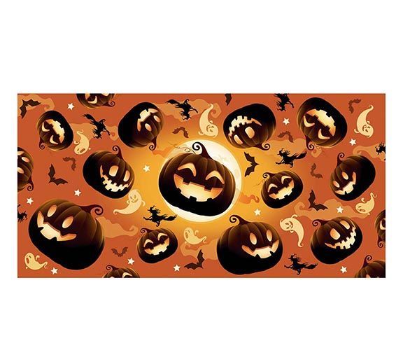 Obrus na Halloween Dynia 2,74 m