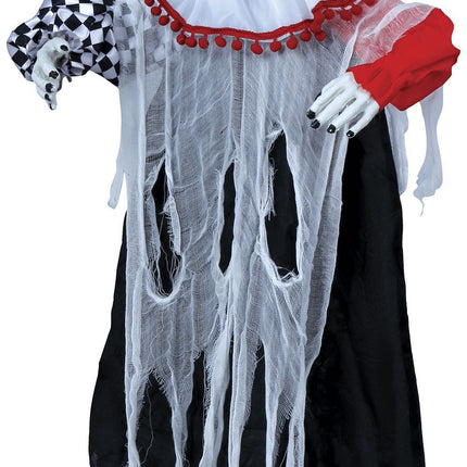 Wisząca dekoracja na Halloween Klaun 1,2 m