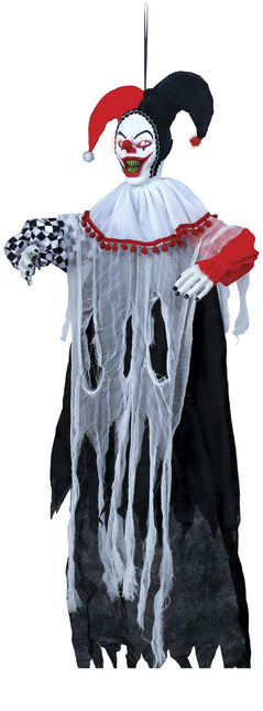 Wisząca dekoracja na Halloween Klaun 1,2 m