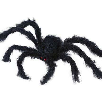 Czarny sztuczny pająk 50 cm
