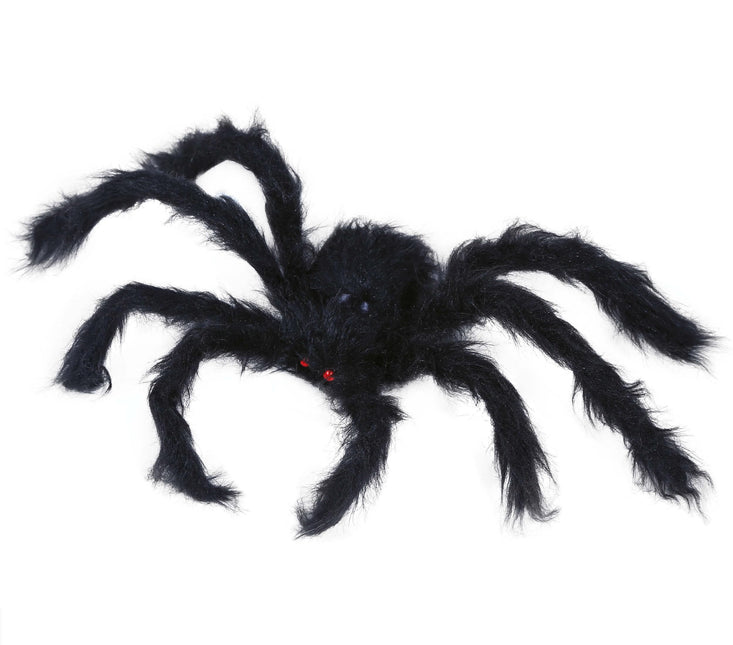 Czarny sztuczny pająk 50 cm