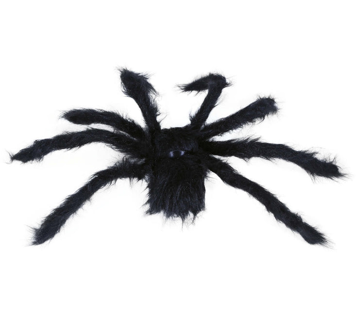 Czarny sztuczny pająk 50 cm