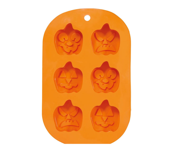 Halloweenowe ciasteczka w kształcie dyni