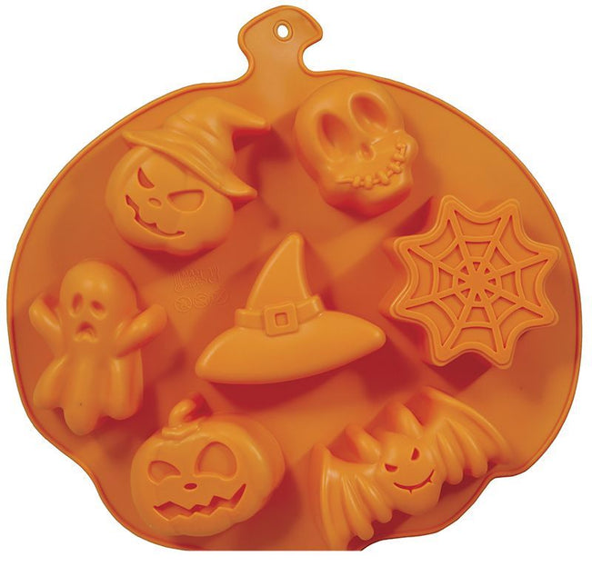 Silikonowe foremki do ciast na Halloween