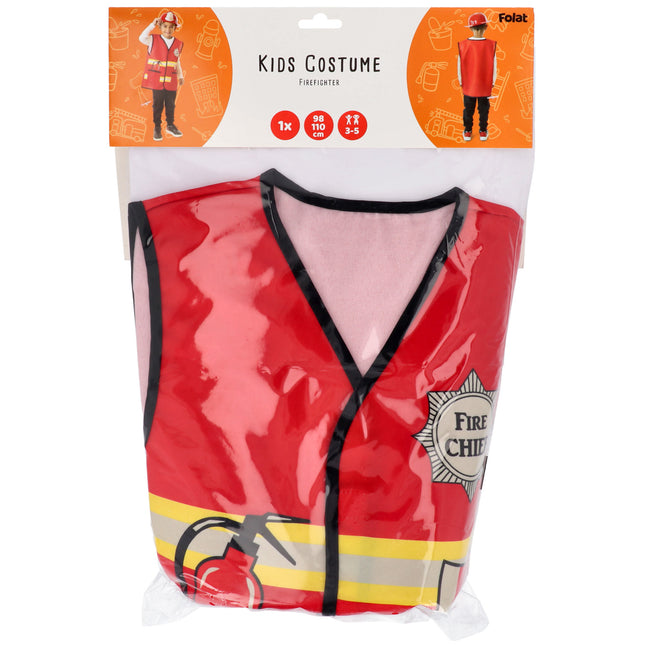 <tc>Folat</tc> Kostium strażaka Czerwony chłopiec