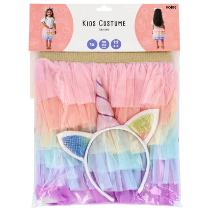 <tc>Folat</tc> Kostium jednorożca dla dziewczynki
