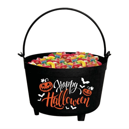Halloweenowy kociołek Szczęśliwego Halloween