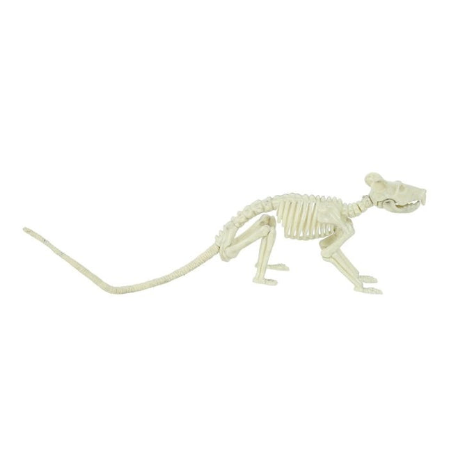 Halloweenowy szkielet szczura 20 cm