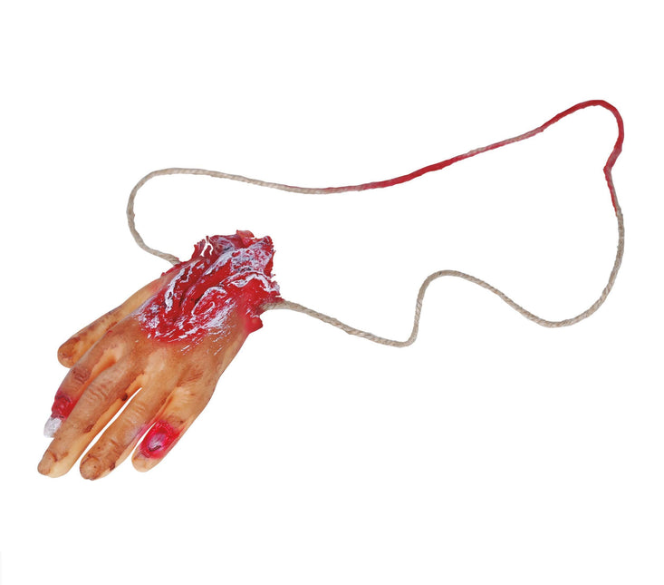 Naszyjnik na Halloween Krwawa dłoń